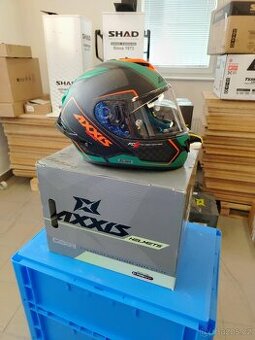 karbonová helma AXXIS COBRA matná zelená M