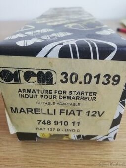 rotor startéru fiat 127d -uno d