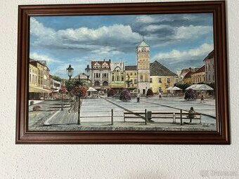 Prodám obraz - Karvinské náměstí