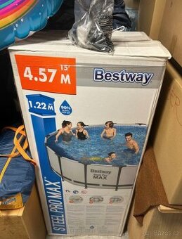 Bazén Steel Pro Max 457 x 122 cm