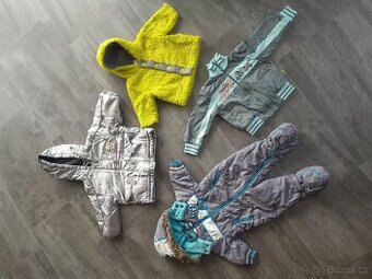 Zimní oblečení velikosti 68