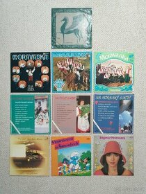 Gramofonové desky LP.