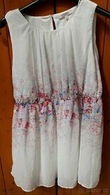 Bílé šaty Clockhouse vel.42