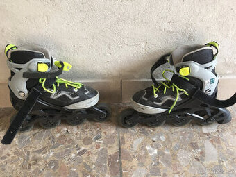 Dětské in-line brusle, dívčí, vel.35-38
