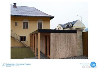 Dům v centru Lomnice nad Popelkou s velkým pozemkem