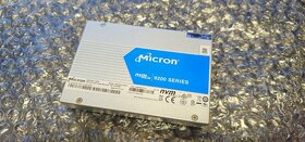 Nový nepoužitý U2 nwme SSD Micron 9200 3.8TB