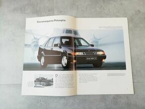 Saab 9000 a 900 katalog 1992 - doprava v ceně