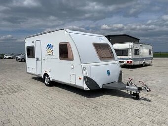 Knaus Sudwind 450, 4 osoby, 2005, bojler, sprcha, přístřešek