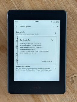 Amazon Kindle Paperwhite 7. gen čtečka knih 4GB 2