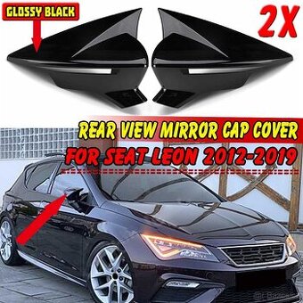 Kryty zrcátek SEAT Leon Mk3, Cupra, Ibiza Mk5 & Arona KJ7