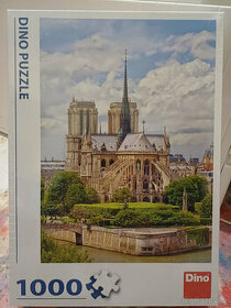 Dino Puzzle - Katedrála Notre-Dame, Paříž, Francie