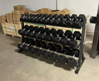 jednoručky činky - HEXA - sada 290kg