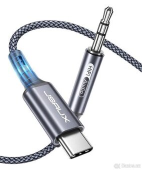 JSAUX USB C to Aux kabel 1M