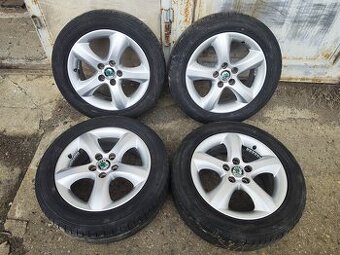15"letní alu sada Antares 5x100 origo Fabia 2 Roomster Polo