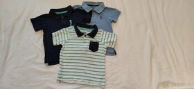 Set 3 klučičí polotrička 86/92 Lupilu