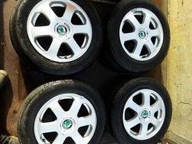 Alu kola hliníkové disky Škoda Octavia 1 6,5 x 15 ET 43
