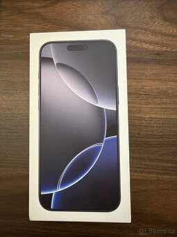 Apple iPhone 16 Pro Max – 256 GB – Black Titanium nove