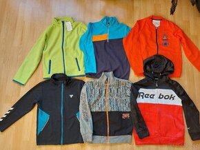 Mikina, sportovní mikina, fleece flís, vel. 140-146