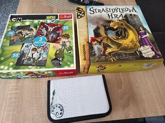 Stolní hra, puzzle a nové pouzdro