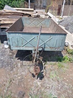 Vlek za malotraktor sklapeci