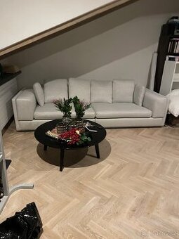 Luxusní konferenční stolek z pravého dřeva, nový