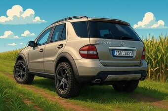 Mercedes W164, ML320cdi, automat, 165kw, 230.000km, R.v.2007