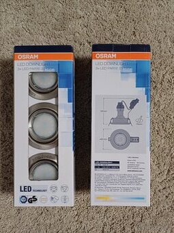 LED světlomety pro zabudování 6 ks