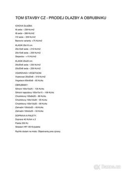 PRODEJ DLAZBY A OBRUBNIKU – BRNO A OKOLI