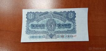 ČESKOSLOVENSKÉ PAPÍROVÉ BANKOVKY