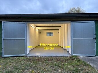 Pronájem nadstandardně velké garáže – Moravská Ostrava, ul. - 1