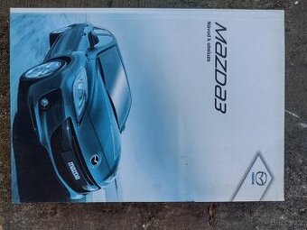 Prodám návod k obsluze Mazda 3