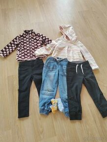 Kalhoty, mikina. Set oblečení 98/104 Next, HM, Palomino