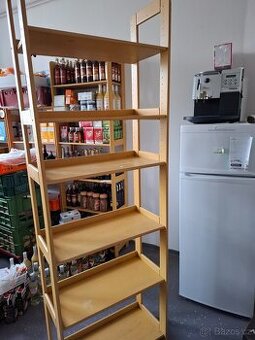 DŘEVĚNÝ REGÁL - 1