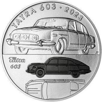 500 KČ OSOBNÍ AUTOMOBIL TATRA 603