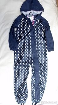 Jarní nepromokavá kombinéza, overal vel. 110 / 116