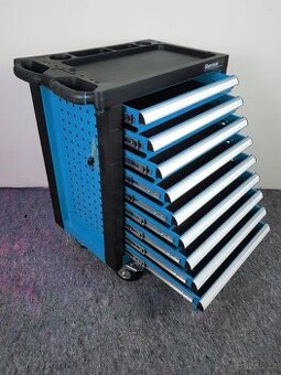 Profi dílenský vozík na nářadí Sherman 9 zásuvek