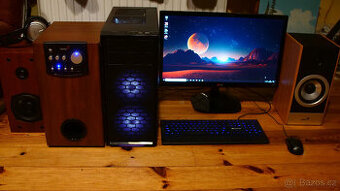 pracovní/herní PC, 8jader, 20gb ram,8gb grafika,ssd+2TB