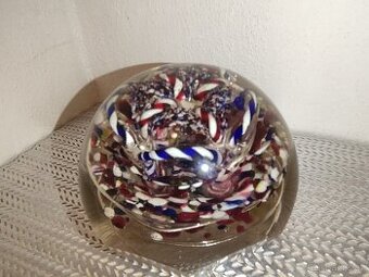 Staré broušené těžítko