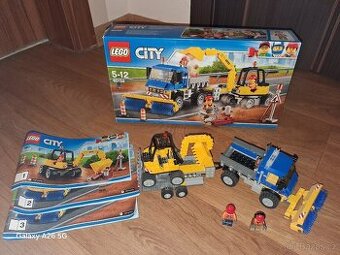 Lego City 60152 Zametací vůz a bagr