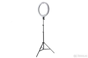 Profesionální RGB LED kruhové světlo 45 cm se stativem