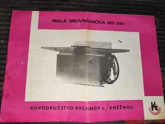 Srovnávačka na dřevo