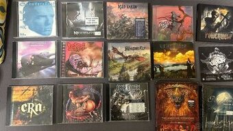 Metalove a rockove CD