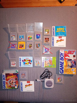 Nintendo Gameboy hry Game boy