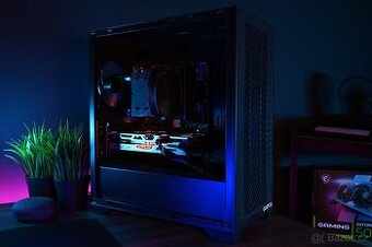 Herní PC - RX 6600 XT / Ryzen 5 7400 / 1TB / 16GB - záruka