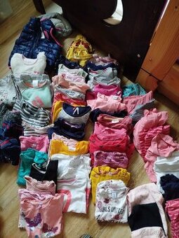 Prodám dívčí oblečení vel. 92-98