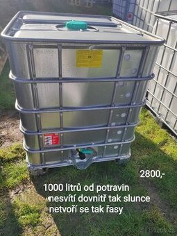 Ibc kontejner celooplechovaný