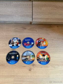 PlayStation 4 (PS4) hry bez originál obalu