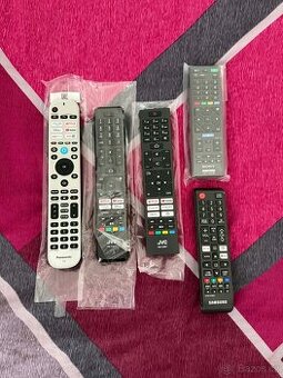 Diaľkové ovládače na TV rôzne