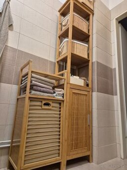 Bambusový nábytek do koupelny