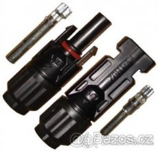 Solární vodotěsné konektory PV4 pár, /MC4 kompaktibilní